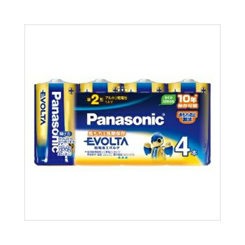 他サイト： パナソニック エボルタ単2*4P LR14EJ/4SW メール便送料無料の商品画像
