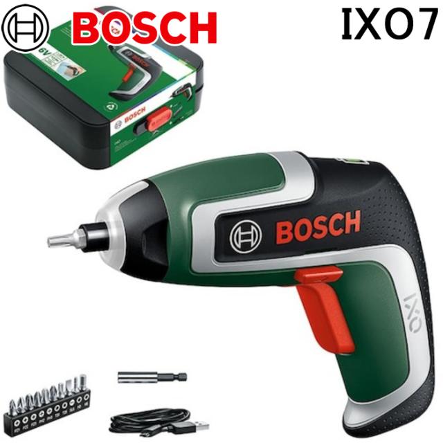 他サイト： ボッシュ IXO7 コードレスドライバー アイ・エックス・オー 充電ドリルドライバー (IXO5の後継品) BOSCHの商品画像