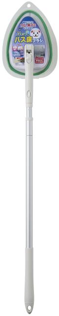 他サイト： 山崎産業 4903180156672  ユニットバスボンくん抗菌 バス床ブラシN-AL グリーン(代引不可)の商品画像