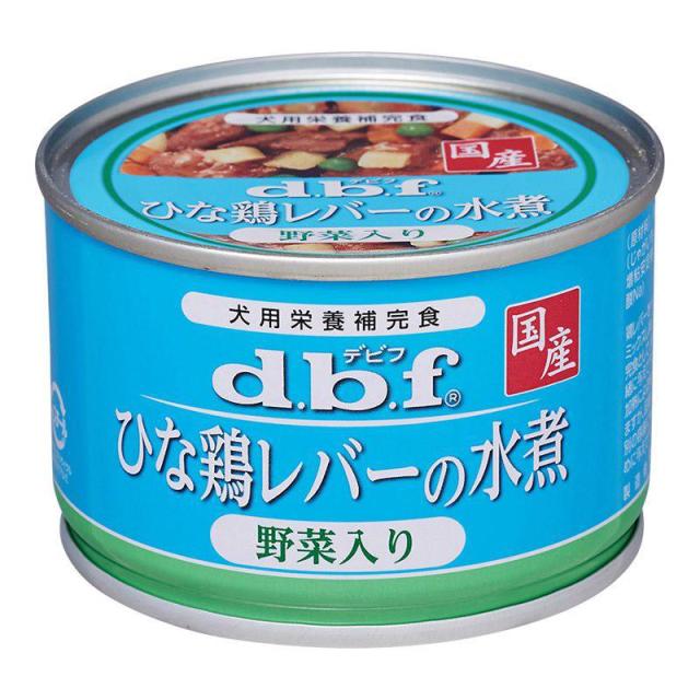 他サイト： 【セット販売】 デビフ ひな鶏レバーの水煮 野菜入り 150g (×6セット)の商品画像