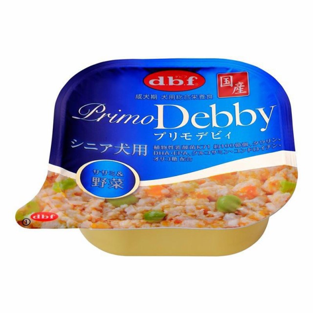 他サイト： 【セット販売】 デビフ プリモデビィ シニア犬用 野菜 95g (×6セット)の商品画像