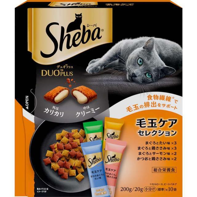 他サイト： 【セット販売】 マース MARS シーバデュオプラス毛玉ケアS 猫 ドライ 1?6歳まで 成 200g (×3セット)の商品画像