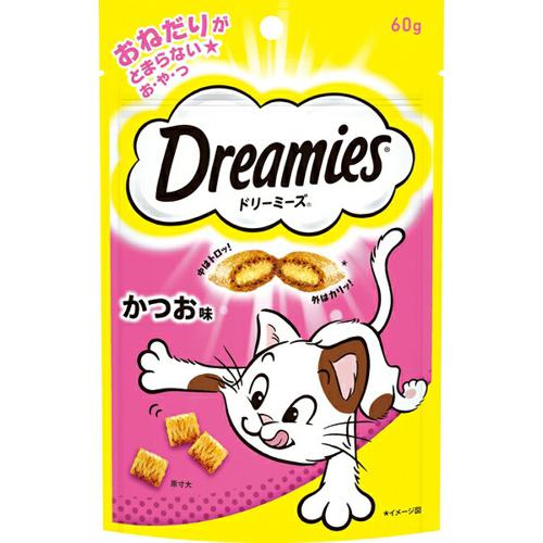 他サイト： 【セット販売】 マースジャパン ドリーミーズ かつお味 60g (×8セット)の商品画像