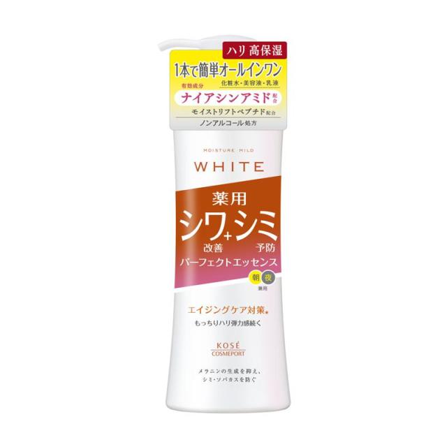他サイト： 【セット販売】コーセー モイスチュアマイルド ホワイト リンクルケア パーフェクトエッセンス 230g(×2セット)の商品画像