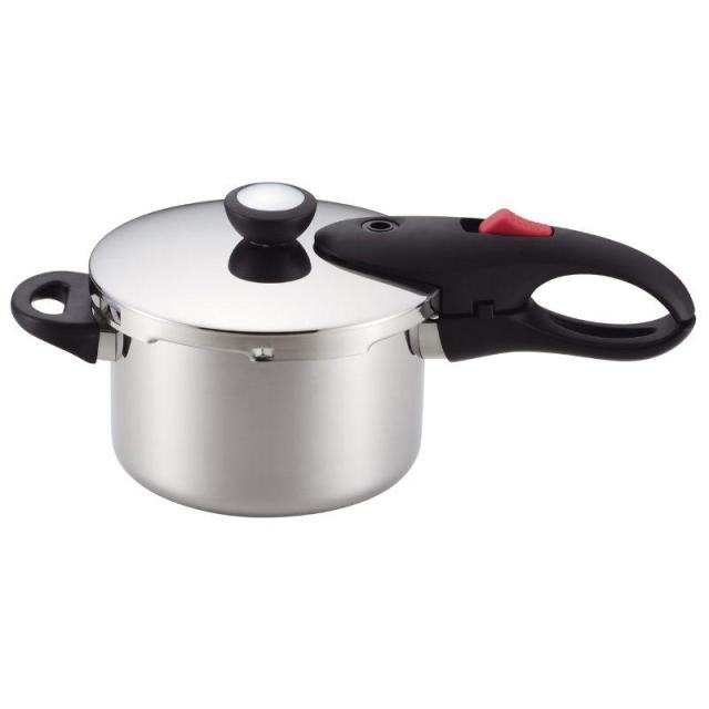 他サイト： パール金属 軽量単層NEO 片手圧力鍋 3.0L HB-1734の商品画像