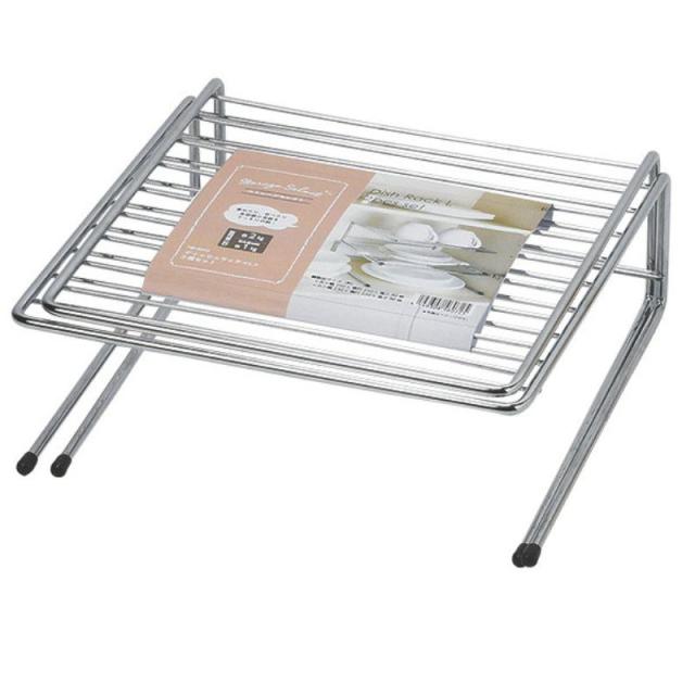 他サイト： パール金属 ストレージセレクト ディッシュラック L 2個セット HB-6072の商品画像