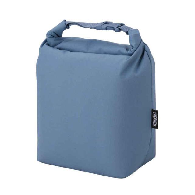 他サイト： サーモス 保冷ロールトップバッグ アッシュブルー 保冷 開け閉め簡単 RFK-005 保冷剤入れ 氷 保冷剤 熱中症対策の商品画像