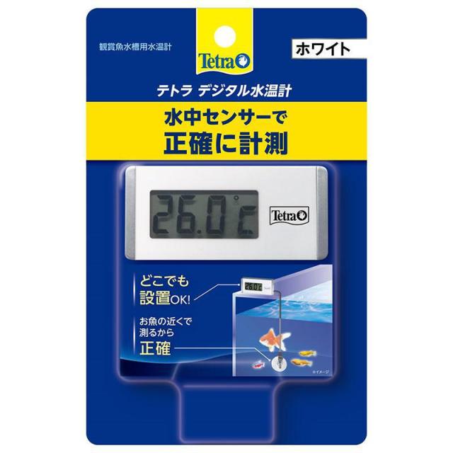 他サイト：  スペクトラム テトラ水温計ホワイトWD-1 観賞魚 観賞魚用水温計 の商品画像