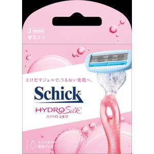 他サイト： シック(Schick) ハイドロシルク 替刃 3個入の商品画像