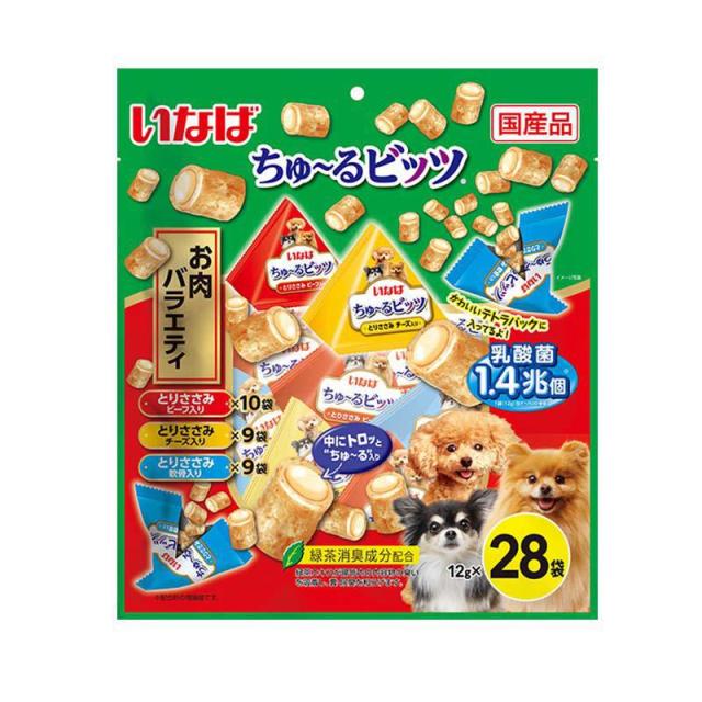 他サイト：  いなば 肉バラエティ 犬 スナック 全ステージ 12g×28袋 の商品画像