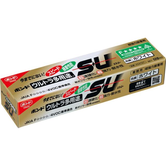 他サイト： ボンド ウルトラ多用途S・U ホワイト 120ml コニシ (#04727)の商品画像