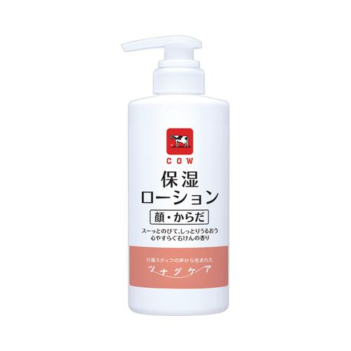 他サイト： ツナグケア 保湿ローション(顔・からだ用) / 500mL 心やすらぐ石けんの香り 牛乳石鹸 (S1078)の商品画像