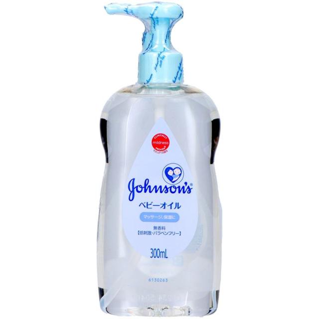 他サイト： ジョンソン ベビーオイル 無香性 ポンプ式 300ml ベビー用品/ベビースキンケアの商品画像