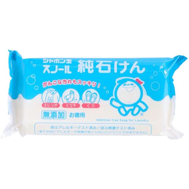 他サイト： シャボン玉石けん スノール純石けん 180gの商品画像