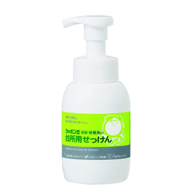 他サイト： シャボン玉石けん 台所用せっけん 泡タイプ 300mlの商品画像