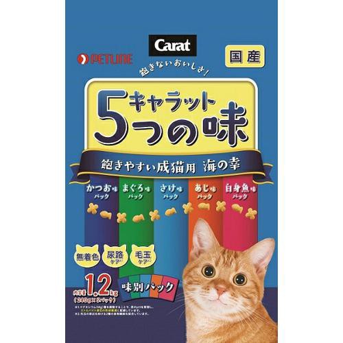 他サイト：  日清ペットフード キャラット・5つの味 海の幸 1.2kg の商品画像