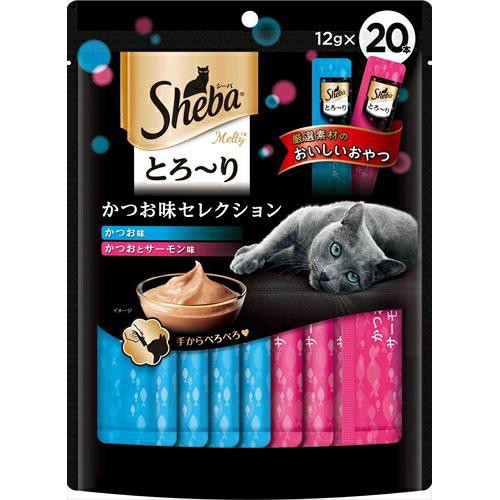 他サイト：  マースジャパン シーバ とろ?り メルティ かつお味セレクション 12g×20P の商品画像