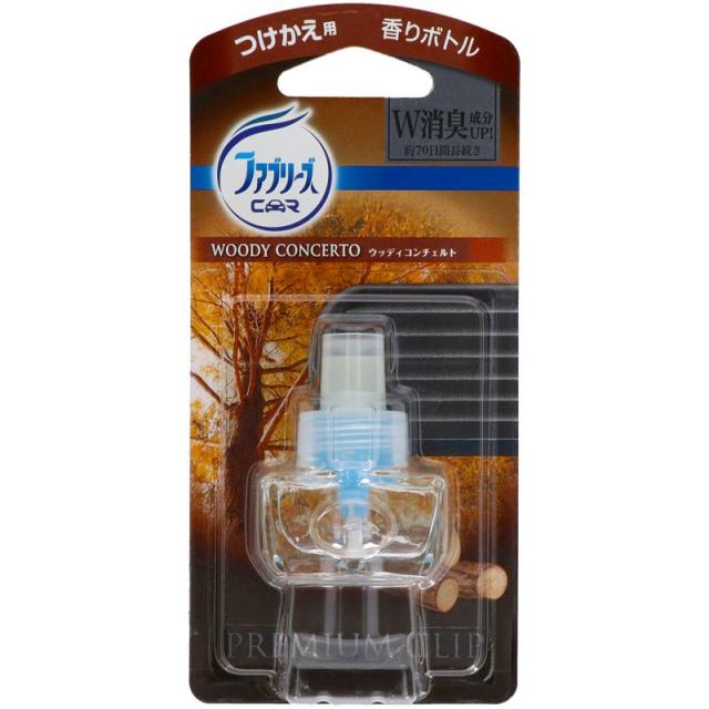 他サイト： ファブリーズ プレミアムクリップ ウッディコンチェルト つけかえ用 7ml P&Gの商品画像