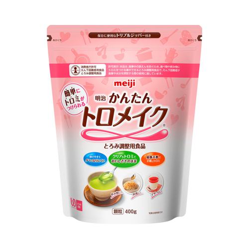 他サイト： 明治 かんたんトロメイク / 2671384 400g 明治 食事関連/介護食・健康食品/とろみ調整 (E1232)の商品画像