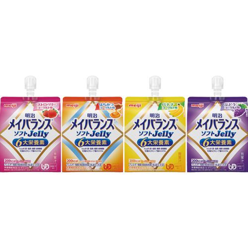 他サイト： メイバランスソフトJelly バラエティBOX A / 125mL 4種×6個 明治 (E1499)の商品画像