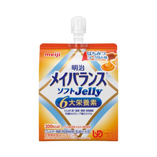 他サイト： 明治 メイバランスソフトJelly はちみつヨーグルト味 / 1671335 125mL 明治 (E1499)の商品画像