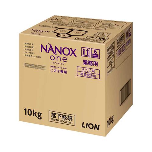 他サイト： 業務用NANOXone(ナノックスワン) ニオイ専用 / 10kg パウダリーソープの香り ライオンハイジーン (M0830)の商品画像