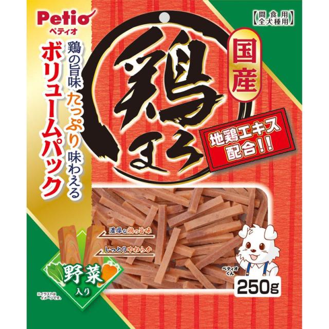 他サイト： ペティオ(Petio) 鶏まろ 無添加 野菜入り 250g ペティオの商品画像