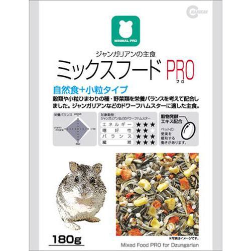 他サイト： ミニマルフードPRO(小動物) ジャンガリアンのミックスフード プロ 180g ハムスター マルカンの商品画像