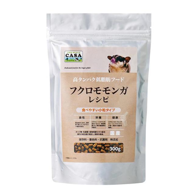 他サイト：  マルカン 小動物 小動物フードの主食 MLP-03フクロモモンガレシピ 300g の商品画像