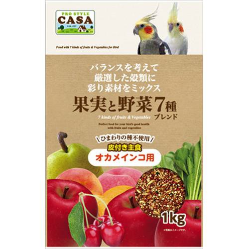 他サイト： CASA MBP‐05 果実と野菜7種ブレンド オカメインコ用 マルカンの商品画像