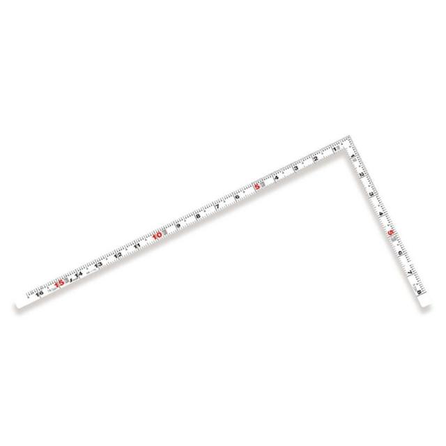 他サイト： シンワ測定 曲尺 平ぴた ホワイト 表裏同目 1尺6寸 1尺6寸 11176の商品画像