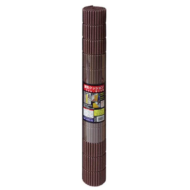 他サイト： 波型クッションスリム ブラウン 600×900mm カーボーイ (735)の商品画像