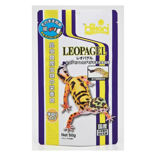 他サイト：  キョーリン 爬虫類 両生類 レオパゲル 60g の商品画像