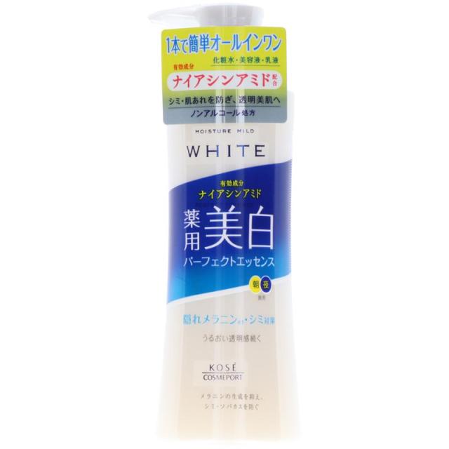 他サイト： コーセー モイスチュアマイルド ホワイト パーフェクトエッセンス 230ml WCRTの商品画像