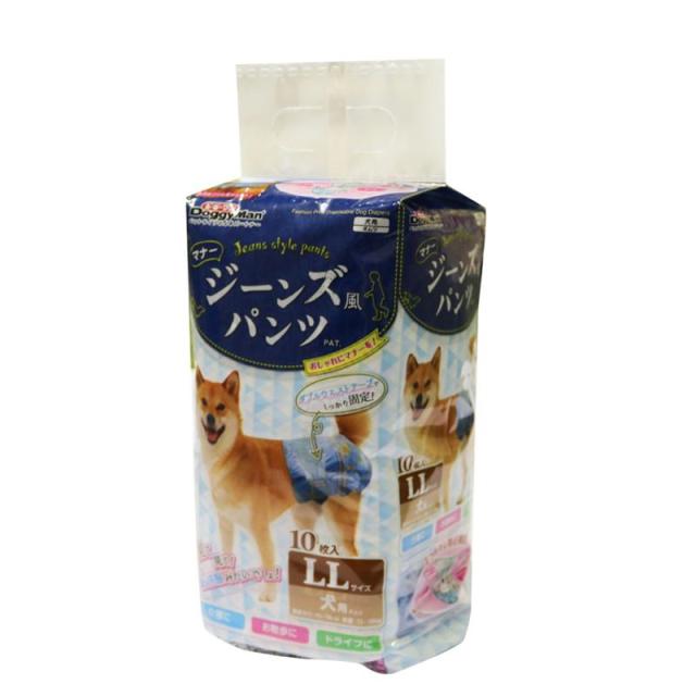 他サイト： ドギーマン(Doggy Man) ジーンズ風パンツ LLサイズ 10枚 ドギーマンハヤシの商品画像
