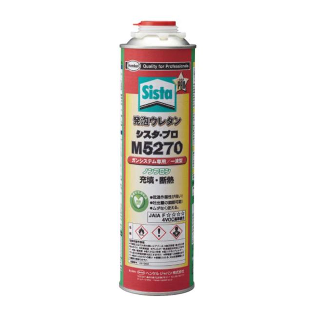 他サイト： シスタ・プロ 発泡ウレタン M5270 クリーム 750ml ヘンケルジャパン (SUM-527)の商品画像