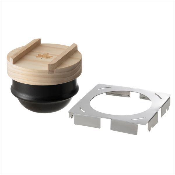 他サイト： 即納在庫品 ロゴス ひとり羽釜土鍋 81062250の商品画像