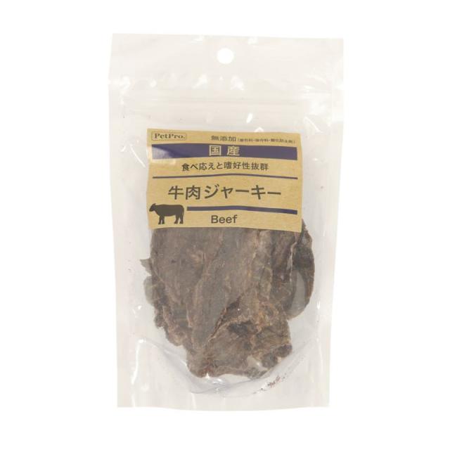 他サイト： ペットプロジャパン ペットプロ 国産おやつ 牛肉ジャーキー 47gの商品画像