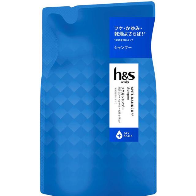 他サイト： h&s for men ドライスカルプ シャンプー 詰替え 300ml シャンプー/男性用の商品画像