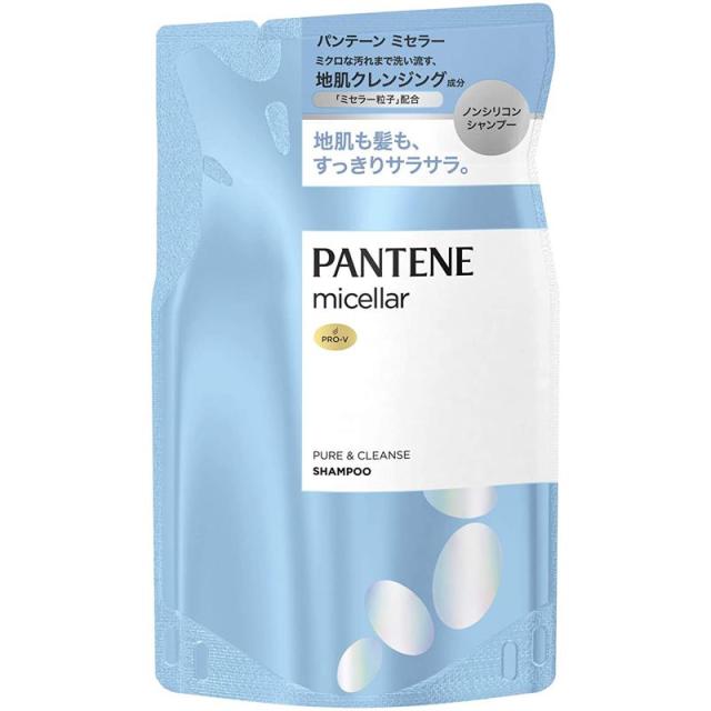 他サイト： パンテーン ミセラー ピュア&クレンズ シャンプー 詰替 350ml P&Gの商品画像