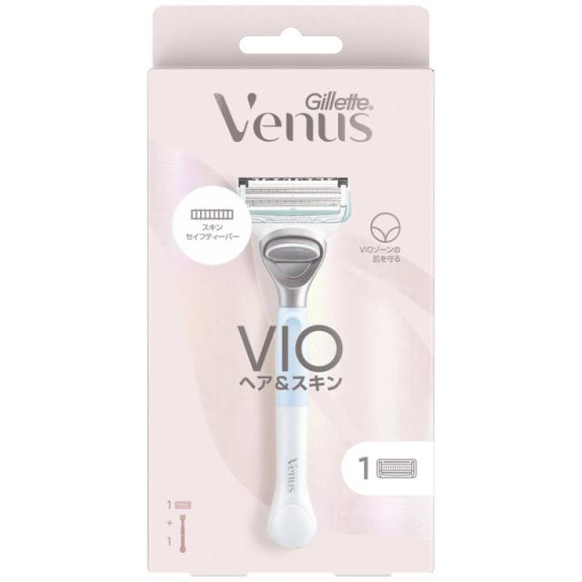 他サイト： P&G ヴィーナス VIOヘア&スキン カミソリ 本体+替刃1個付 Gillette Venus カミソリ/女性用の商品画像