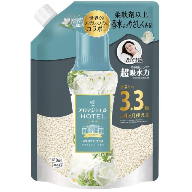 他サイト： レノア アロマジュエル ホワイトティーの香り 詰替え 超特大サイズ 1410mlの商品画像
