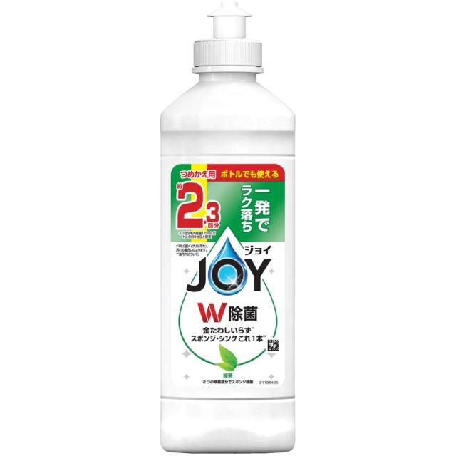 他サイト： P&G 除菌ジョイコンパクト 緑茶の香り キャップ付き詰替え 300ml 台所洗剤/食器用洗剤の商品画像
