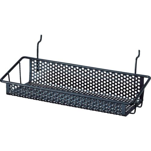 他サイト： ■光 パンチングボードパーツ カゴ棚 黒〔品番:PBW601〕【1132800:0】[店頭受取不可]の商品画像