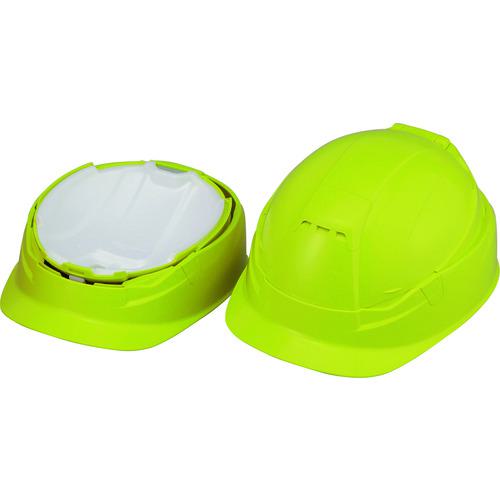 他サイト： ■トーヨーセフティ TOYO 作業用防災用折りたたみヘルメットBLOOM3 MOVO ライム〔品番:NO.105LM〕【1143の商品画像