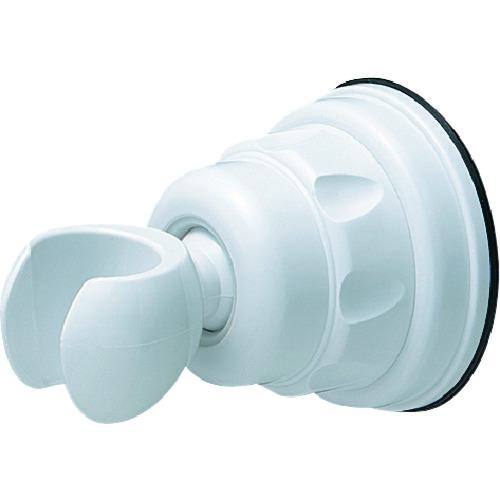 他サイト： ■SANEI 吸盤式シャワーフック 角度調整 吸盤取付 ホワイト 取付簡単〔品番:PS3037W〕【1147233:0】[店頭受の商品画像