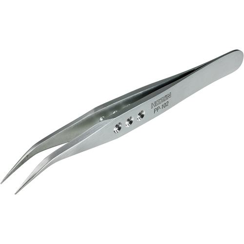 他サイト： ■HOZAN ピンセット 全長125mm〔品番:PP102〕【1148625:0】[店頭受取不可]の商品画像