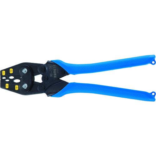 他サイト： ■MARVEL 圧着工具(絶縁被覆付閉端接続子用) 全長244mm〔品番:MH128〕【1152462:0】[店頭受取不可]の商品画像