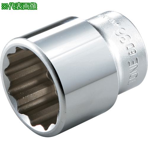 他サイト： ■TONE ソケット(12角) 対辺寸法58mm 全長80mm〔品番:6D58〕【1223763:0】[店頭受取不可]の商品画像