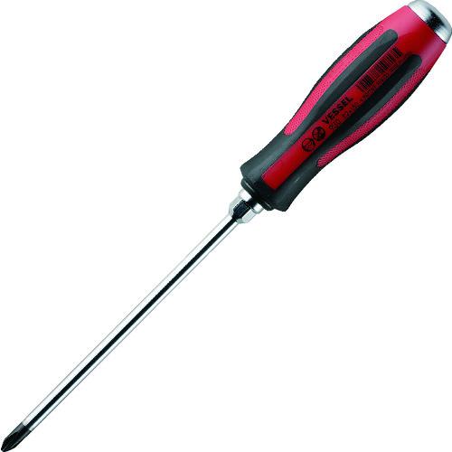 他サイト： ■VESSEL グリップドライバー メガドラ貫通ドライバー 930 +2×150〔品番:9302150〕【1243179:0】[の商品画像